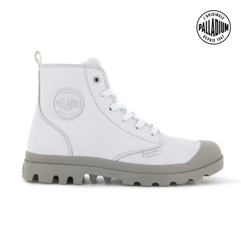 Dámské Boty Palladium Pampa Hi Zip SL Bílé | CZ ZJQ-72A